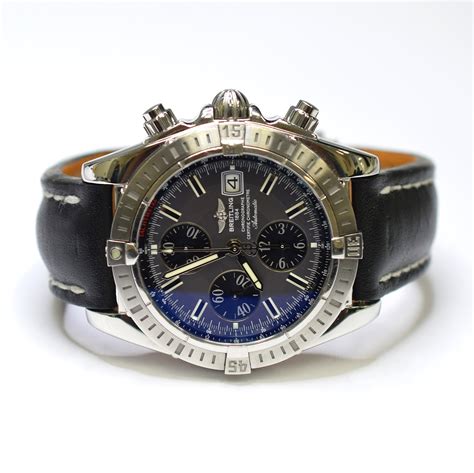 breitling a13356 leather strap|breitling chronomat a13356.